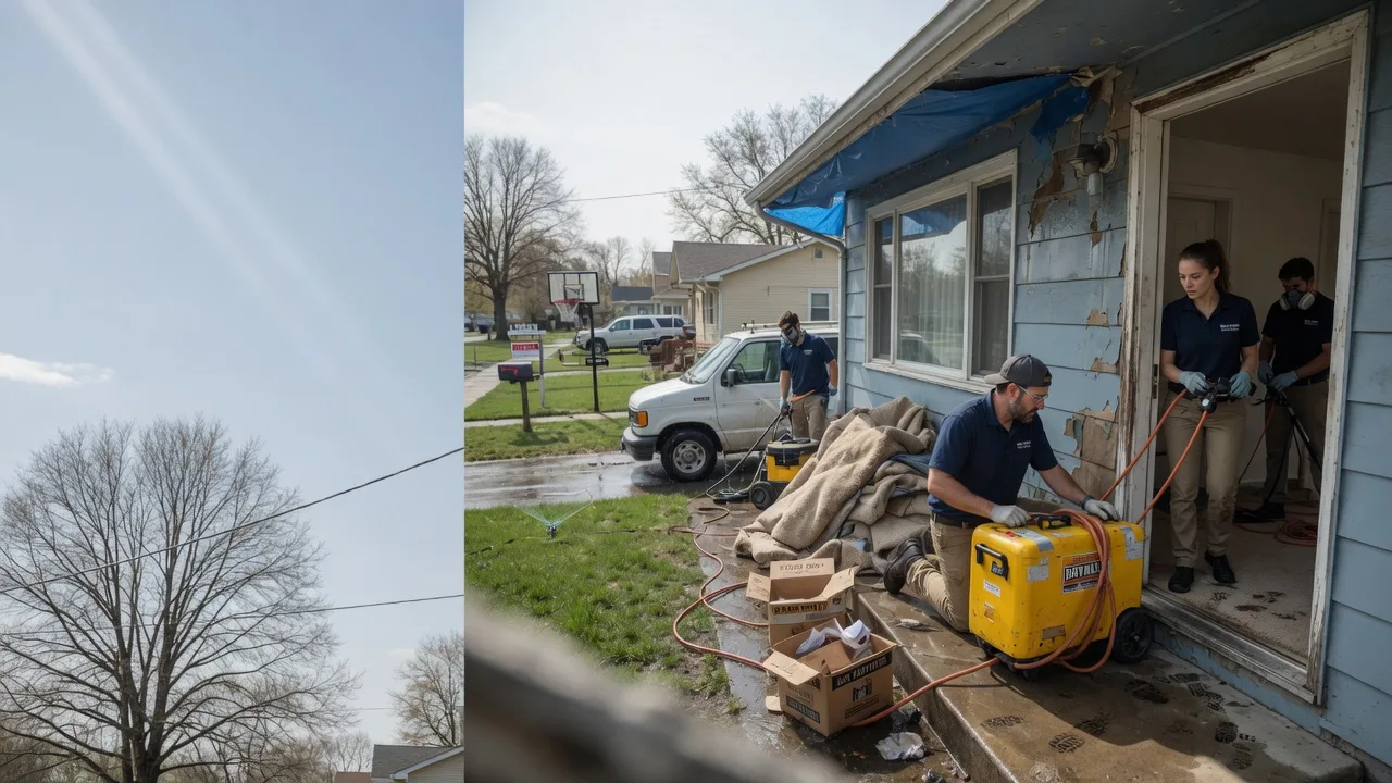 Basement Flood Cleanup in Farber, MO near me